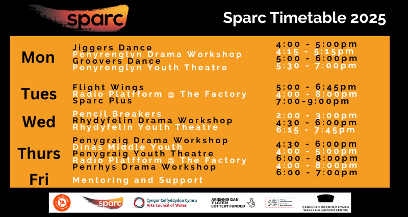 Sparc Timetable